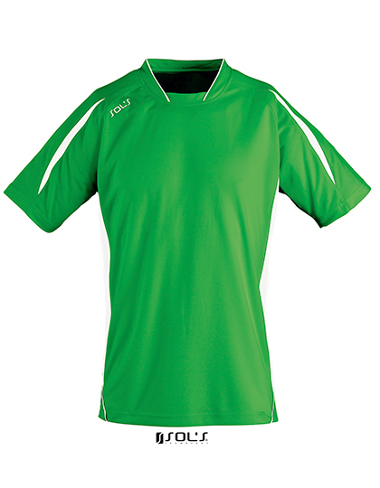 LSHOP Shortsleeve Shirt Maracana 2 Bright Green,Lemon,Orange,Red,Royal Blue,White