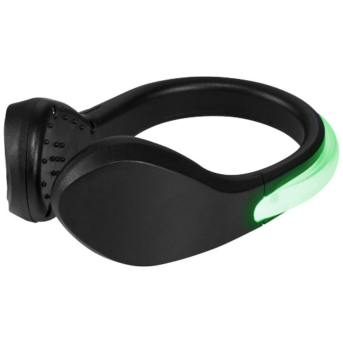 PF Usain LED-Schuhclip schwarz,hellgrün