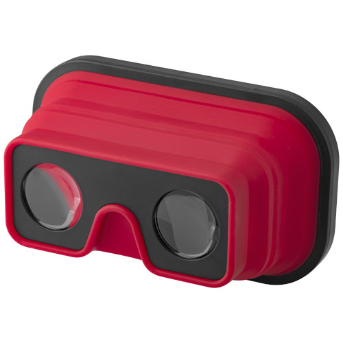PF Faltbare Silikon Virtual Reality Brille rot